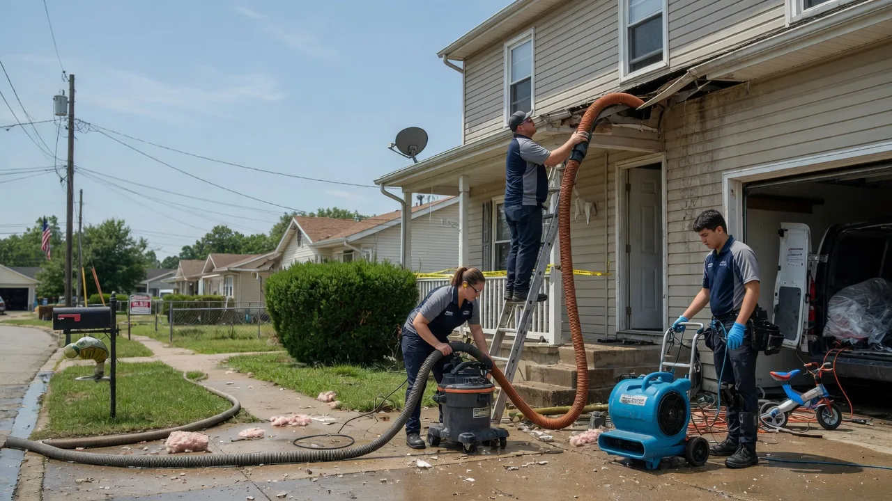 Water Damage Restoration in Cairo, WV near me